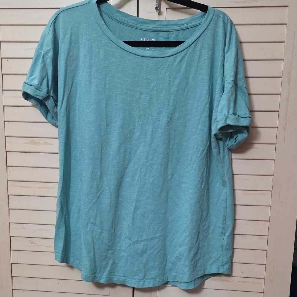 Maurices Dawson 24/7 Light Blue Short Sleeve Tee
